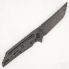Нож Hoback Knives Kwaiback Black Fallout, 20CV, Titanium - купить в интернет-магазине Blademan